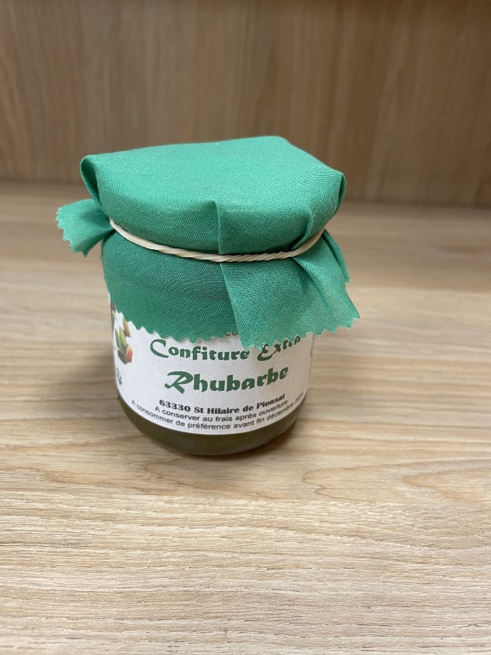 Confiture Rhubarbe