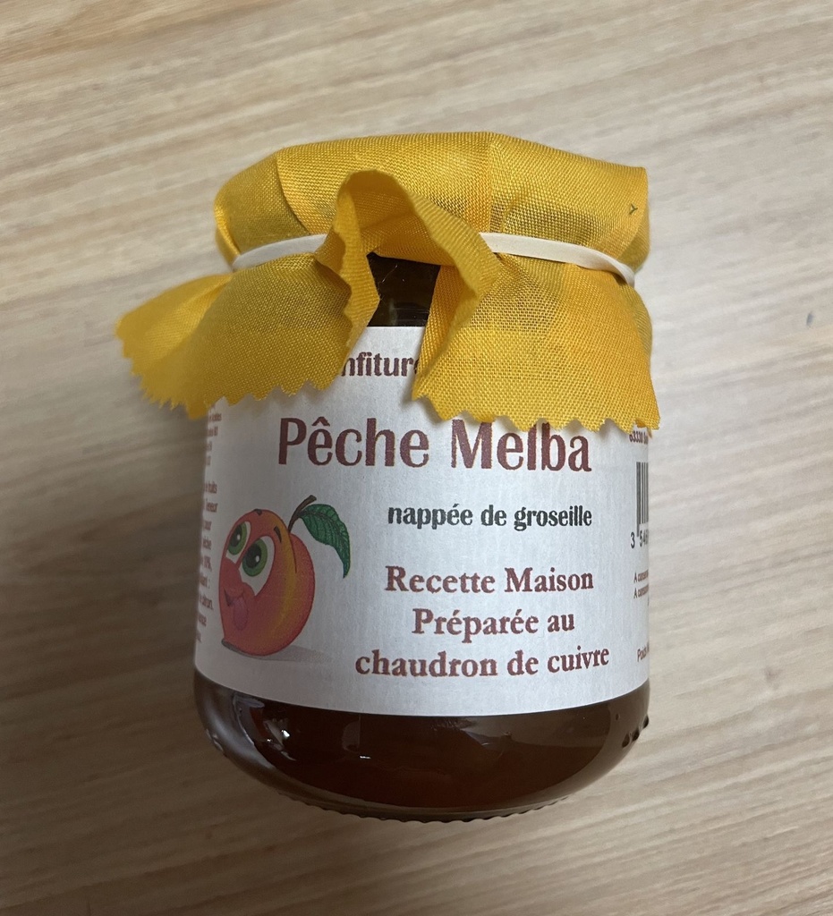 Confiture Pêche Melba